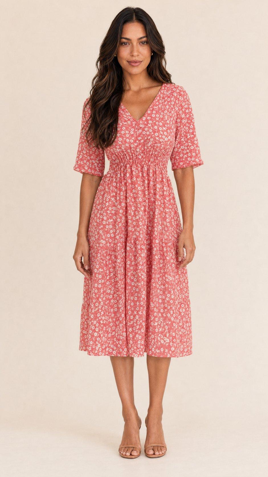 VESTIDO ESTAMPADO CURTO