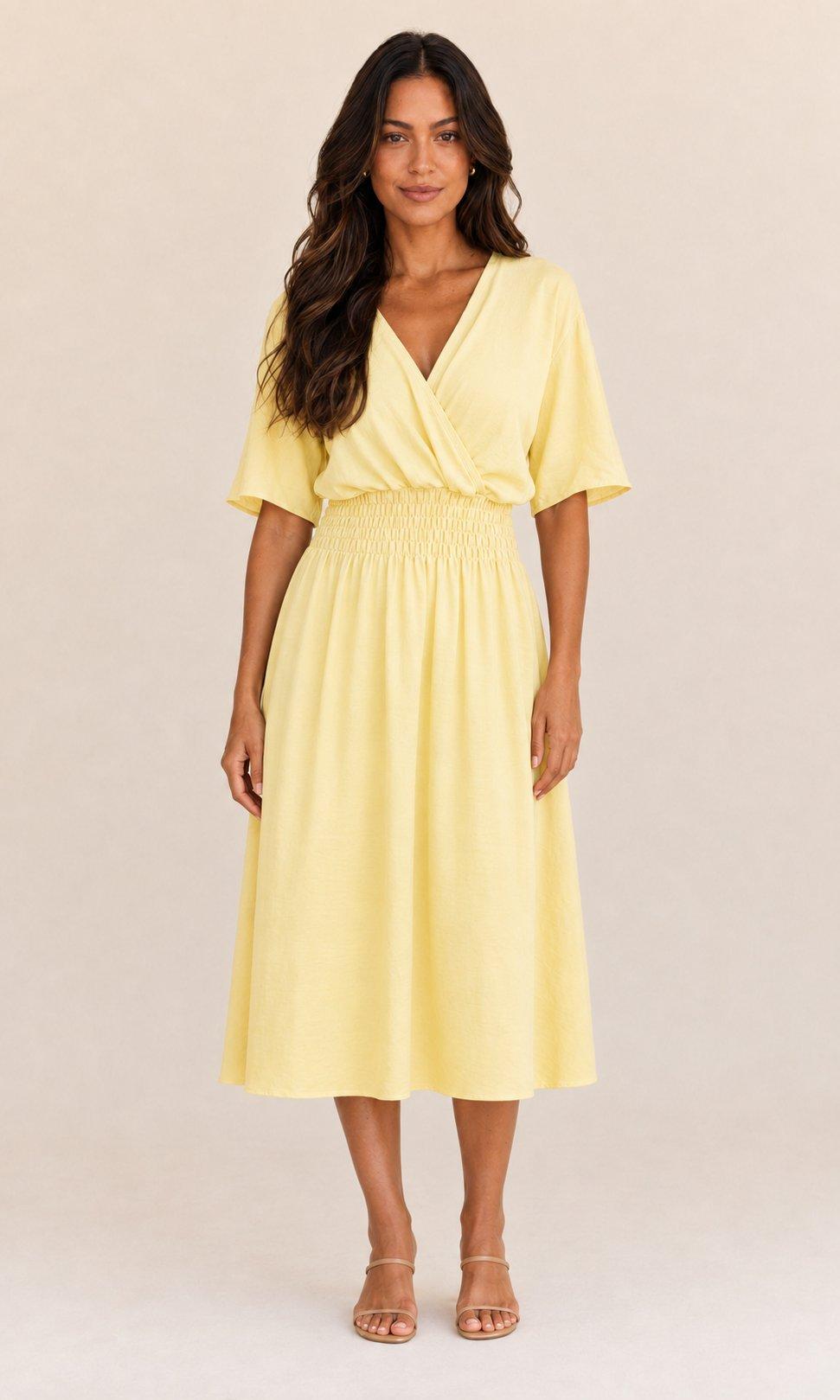 VESTIDO LISO CURTO